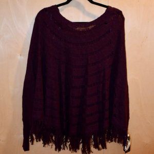 Purple Sweater Tunic, Nine West, Medium